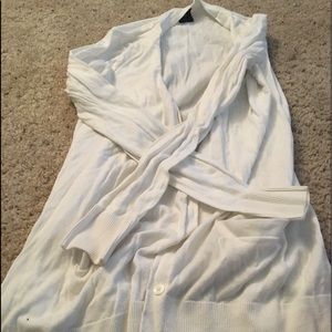Gap White Cardigan